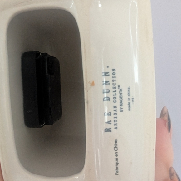 Rae Dunn Cream Clock - Picture 5 of 6